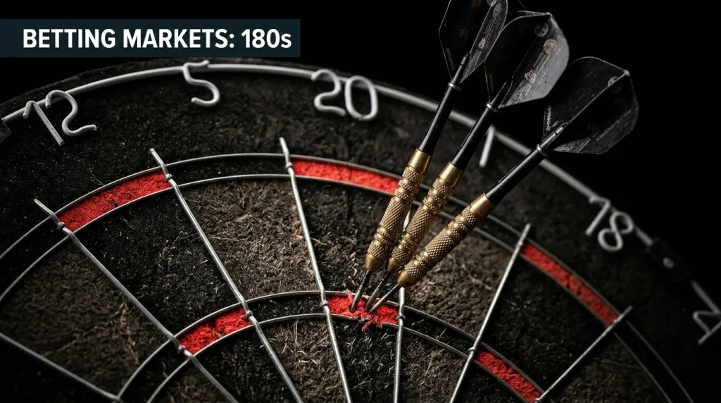 Darts-Turnier mit dynamischer Bühnenbeleuchtung