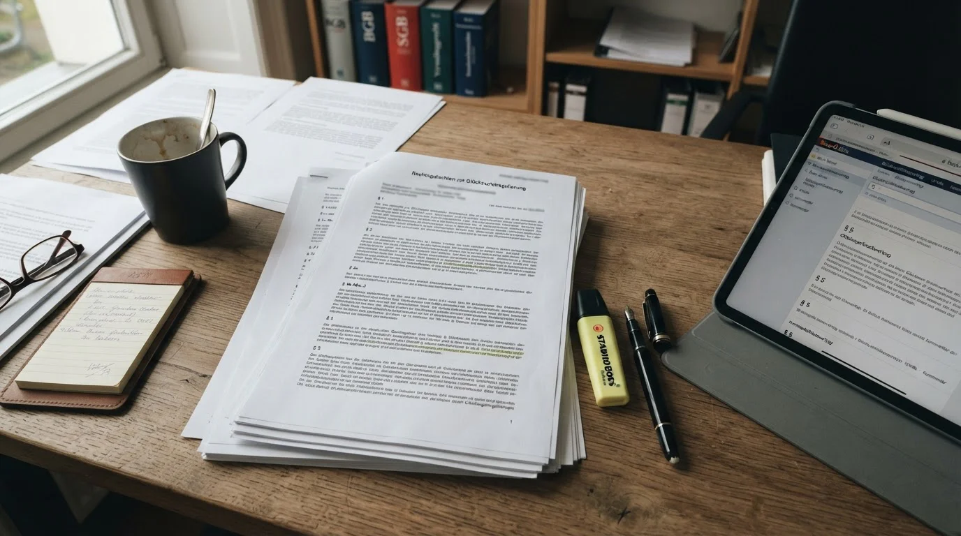 Gesetzestexte und Paragraphen zum Glücksspielrecht in Deutschland
